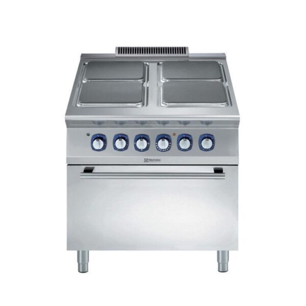 4 HOT SQUARE PL ELECTRIC RANGE OVEN 800 MM..Marssa Enterprise