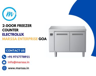 2-DOOR FREEZER COUNTER, -22-15°C, AISI 304, REMOTE Electrolux Marssa Enterprise Goa Panjim