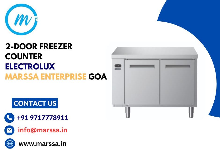 2-DOOR FREEZER COUNTER, -22-15°C, AISI 304, REMOTE Electrolux Marssa Enterprise Goa Panjim