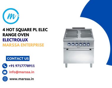 4-HOT SQUARE PL. ELEC. RANGE+OVEN 800 MM Electrolux Marssa Enterprise Goa Panjim Varca