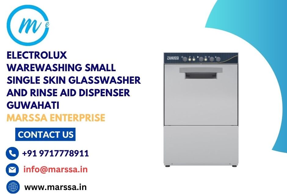 Electrolux Warewashing Small Single Skin Glasswasher and rinse aid dispenser Guwahati Marssa Enterprise