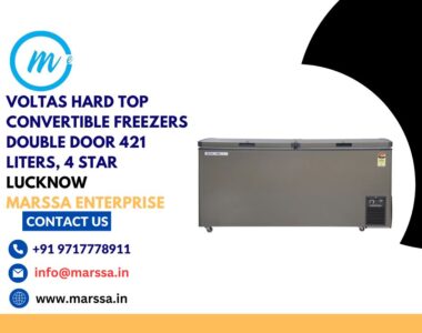 Voltas Hard Top Convertible Freezers – Double Door 421 Liters, 4 Star Lucknow Marssa Enterprise