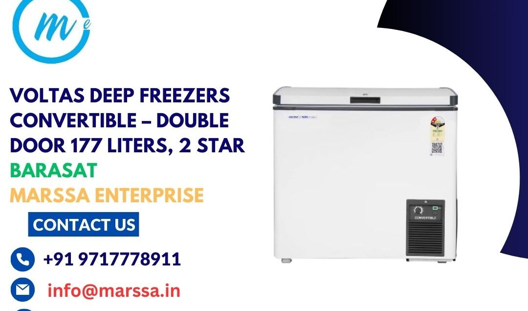 Voltas Deep Freezers Convertible – Double Door 177 Liters, 2 Star Barasat Marssa Enterprise