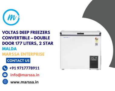 Voltas Deep Freezers Convertible – Double Door 177 Liters, 2 Star Malda Marssa Enterprise