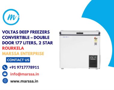 Voltas Deep Freezers Convertible – Double Door 177 Liters, 2 Star Rourkela Marssa Enterprise