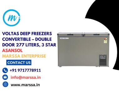 Voltas Deep Freezers Convertible – Double Door 277 Liters, 3 Star Asansol Marssa Enterprise