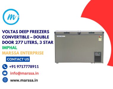 Voltas Deep Freezers Convertible – Double Door 277 Liters, 3 Star Imphal Marssa Enterprise