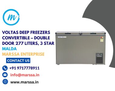 Voltas Deep Freezers Convertible – Double Door 277 Liters, 3 Star Malda Marssa Enterprise