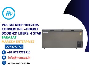 Voltas Deep Freezers Convertible – Double Door 421 Liters, 4 Star Barasat Marssa Enterprise