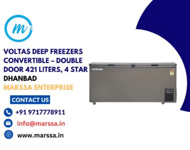 Voltas Deep Freezers Convertible – Double Door 421 Liters, 4 Star Dhanbad Marssa Enterprise