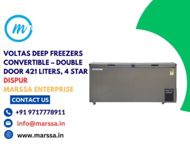 Voltas Deep Freezers Convertible – Double Door 421 Liters, 4 Star Dispur Marssa Enterprise