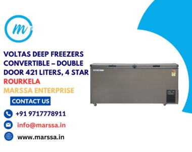 Voltas Deep Freezers Convertible – Double Door 421 Liters, 4 Star Rourkela Marssa Enterprise