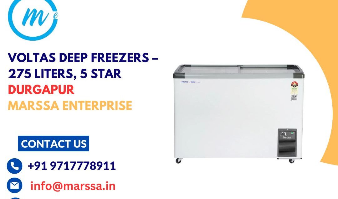 Voltas Deep Freezers – 275 Liters, 5 Star Durgapur Marssa Enterprise