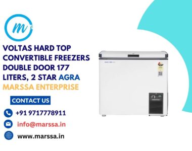 Voltas Hard Top Convertible Freezers Double Door 177 Liters, 2 Star Agra Marssa Enterprise