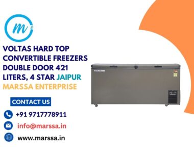 Voltas Hard Top Convertible Freezers Double Door 421 Liters, 4 Star Jaipur Marssa Enterprise