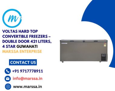 Voltas Hard Top Convertible Freezers – Double Door 421 Liters, 4 Star Guwahati Marssa Enterprise