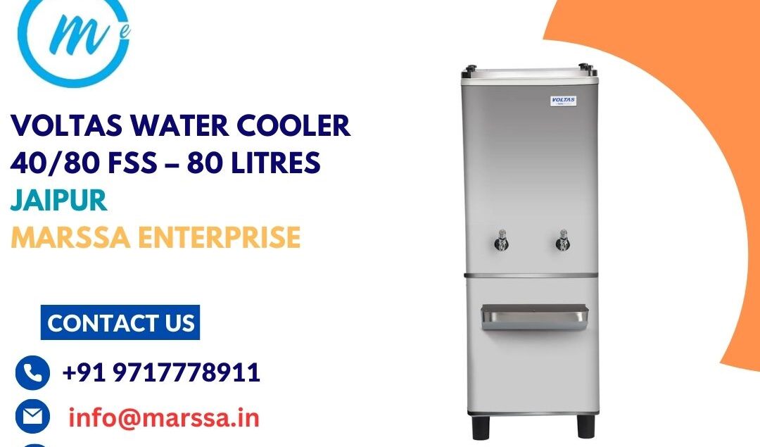 Voltas Water Cooler 40/80 FSS – 80 Litres Jaipur Marssa Enterprise