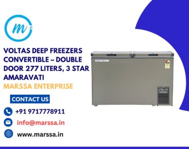 Voltas Deep Freezers Convertible – Double Door 277 Liters, 3 Star Amaravati Marssa Enterprise