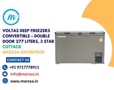 Voltas Deep Freezers Convertible – Double Door 277 Liters, 3 Star Cuttack Marssa Enterprise