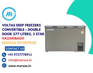 Voltas Deep Freezers Convertible – Double Door 277 Liters, 3 Star Hazaribagh Marssa Enterprise