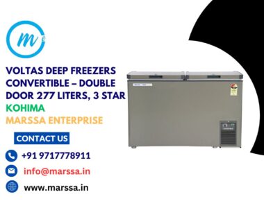 Voltas Deep Freezers Convertible – Double Door 277 Liters, 3 Star Kohima Marssa Enterprise