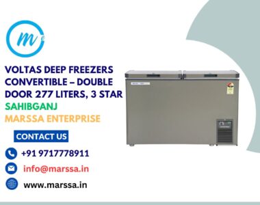 Voltas Deep Freezers Convertible – Double Door 277 Liters, 3 Star Sahibganj Marssa Enterprise