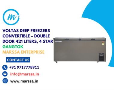 Voltas Deep Freezers Convertible – Double Door 421 Liters, 4 Star Gangtok Marssa Enterprise