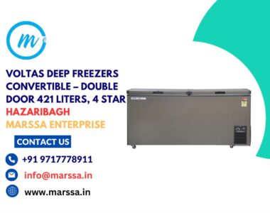 Voltas Deep Freezers Convertible – Double Door 421 Liters, 4 Star Hazaribagh Marssa Enterprise