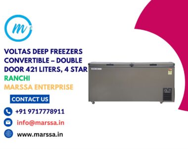 Voltas Deep Freezers Convertible – Double Door 421 Liters, 4 Star Ranchi Marssa Enterprise