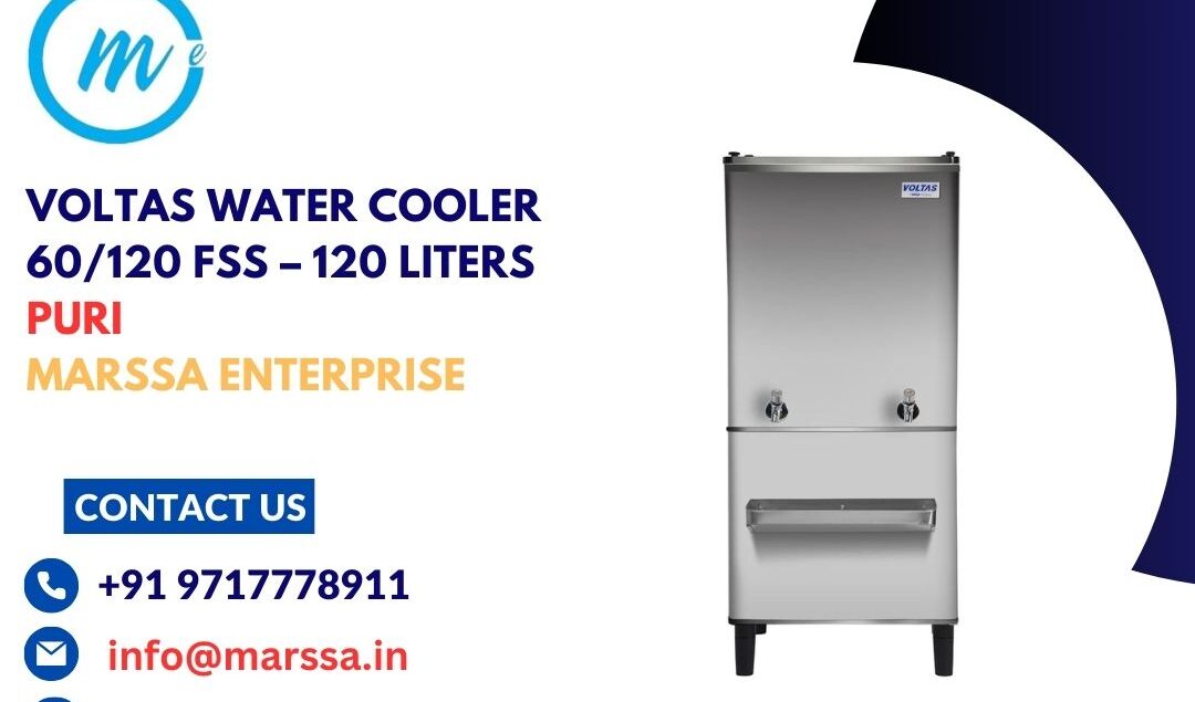 Voltas Water Cooler 60/120 FSS – 120 Liters Puri Marssa Enterprise