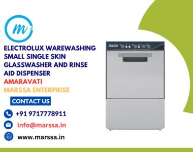 Electrolux Warewashing Small Single Skin Glasswasher and rinse aid dispenser Amaravati Marssa Enterprise