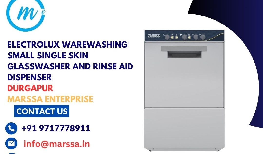 Electrolux Warewashing Small Single Skin Glasswasher and rinse aid dispenser Durgapur Marssa Enterprise