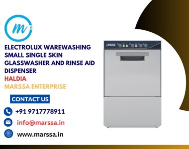 Electrolux Warewashing Small Single Skin Glasswasher and rinse aid dispenser Haldia Marssa Enterprise