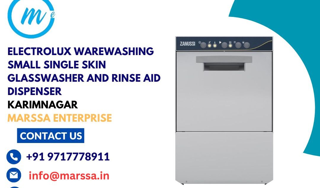 Electrolux Warewashing Small Single Skin Glasswasher and rinse aid dispenser Karimnagar Marssa Enterprise