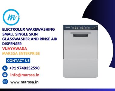 Electrolux Warewashing Small Single Skin Glasswasher and rinse aid dispenser Vijayawada Marssa Enterprise