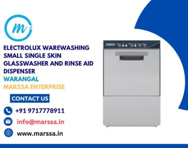 Electrolux Warewashing Small Single Skin Glasswasher and rinse aid dispenser Warangal Marssa Enterprise