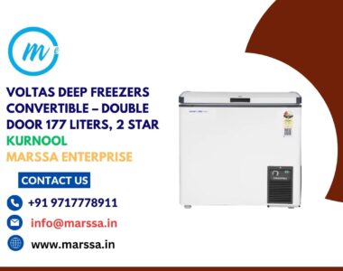 Voltas Deep Freezers Convertible – Double Door 177 Liters, 2 Star Kurnool Marssa Enterprise