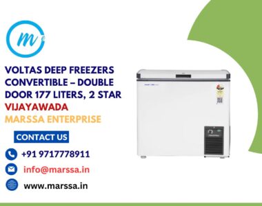 Voltas Deep Freezers Convertible – Double Door 177 Liters, 2 Star Vijayawada Marssa Enterprise