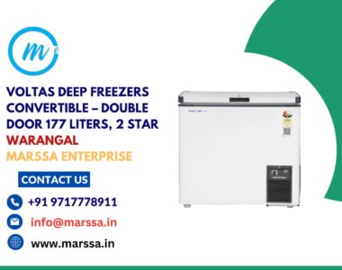 Voltas Deep Freezers Convertible – Double Door 177 Liters, 2 Star Warangal Marssa Enterprise