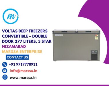 Voltas Deep Freezers Convertible – Double Door 277 Liters, 3 Star Nizamabad Marssa Enterprise