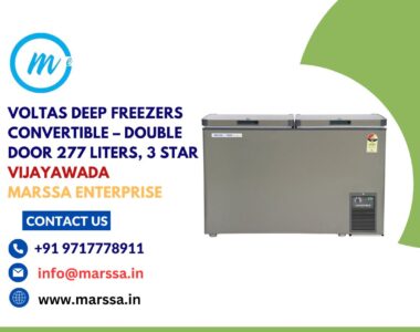 Voltas Deep Freezers Convertible – Double Door 277 Liters, 3 Star Vijayawada Marssa Enterprise