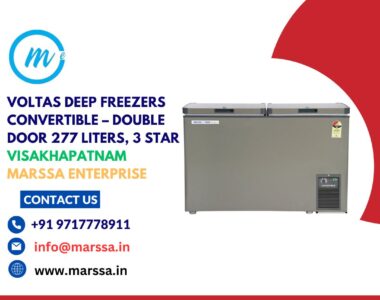 Voltas Deep Freezers Convertible – Double Door 277 Liters, 3 Star Visakhapatnam Marssa Enterprise