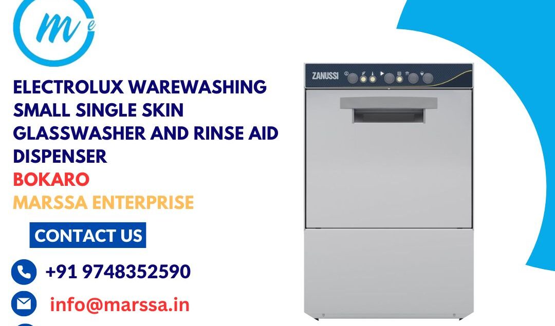 Electrolux Warewashing Small Single Skin Glasswasher and rinse aid dispenser Bokaro Marssa Enterprise