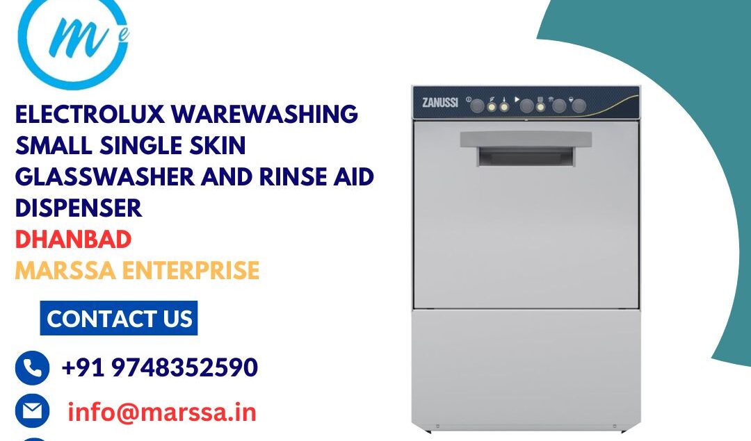 Electrolux Warewashing Small Single Skin Glasswasher and rinse aid dispenser Dhanbad Marssa Enterprise