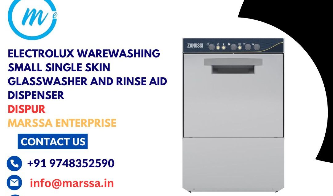 Electrolux Warewashing Small Single Skin Glasswasher and rinse aid dispenser Dispur Marssa Enterprise