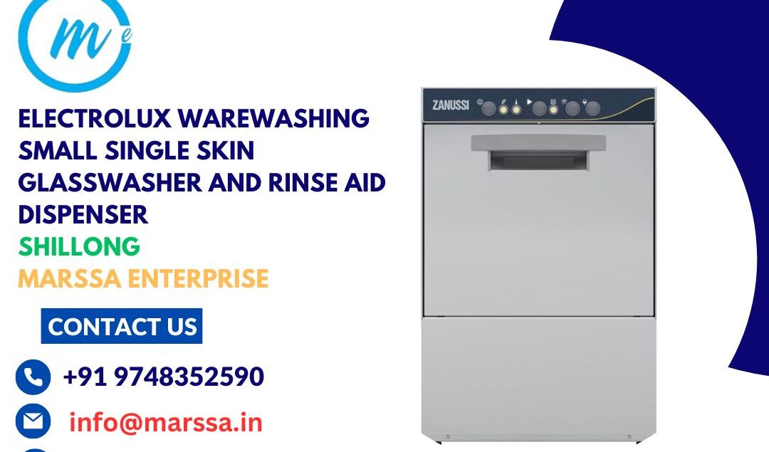 Electrolux Warewashing Small Single Skin Glasswasher and rinse aid dispenser Shillong Marssa Enterprise