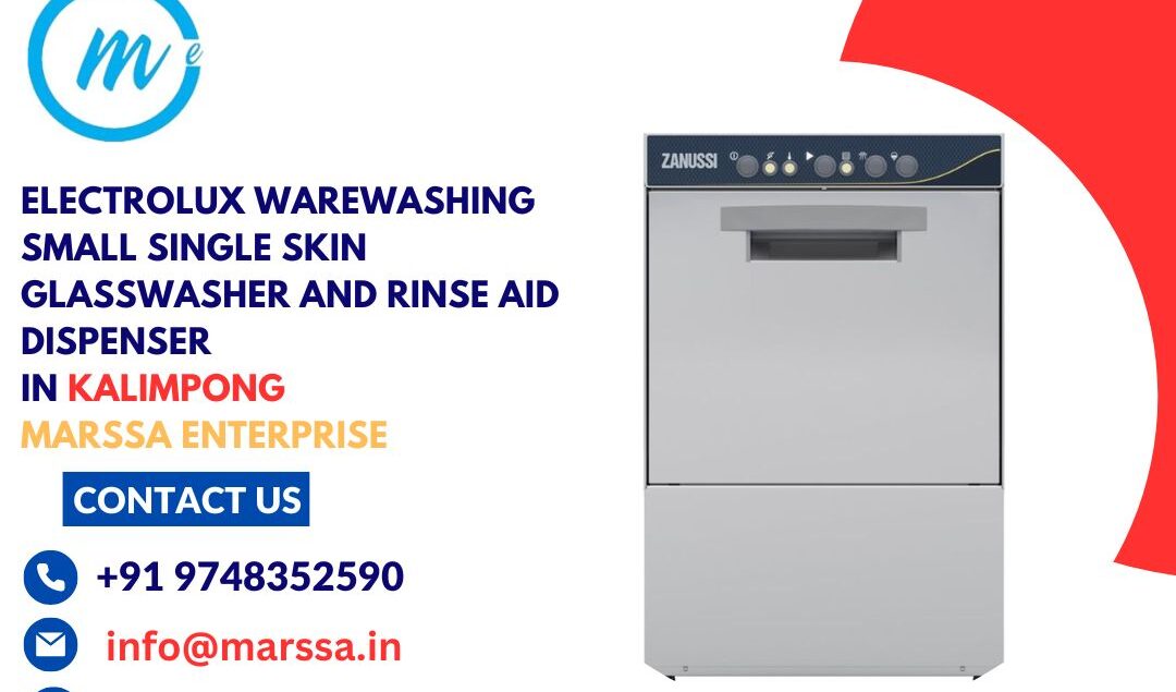 Electrolux Warewashing Small Single Skin Glasswasher and rinse aid dispenser in Kalimpong Marssa Enterprise