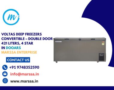 Voltas Deep Freezers Convertible – Double Door 421 Liters, 4 Star in Dooars Marssa Enterprise