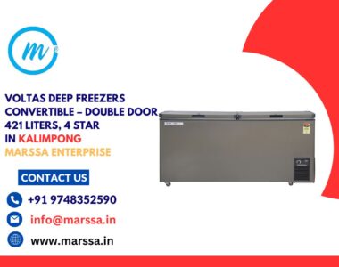 Voltas Deep Freezers Convertible – Double Door 421 Liters, 4 Star in Kalimpong Marssa Enterprise