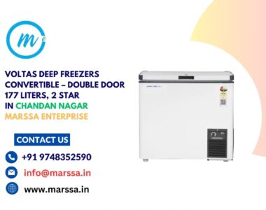 Voltas Deep Freezers Convertible – Double Door 177 Liters, 2 Star in Chandan Nagar Marssa Enterprise